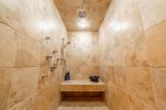 Shower off the sand in this stunning shower